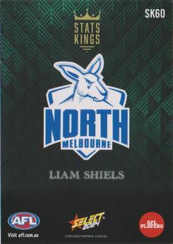 2024 Select AFL Footy Stars - Stats Kings #SK60 Liam Shiels Back